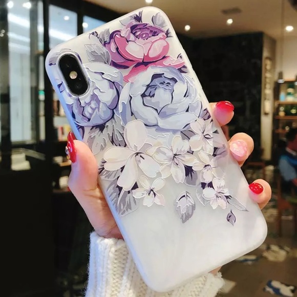 FLORAL IPHONE CASE - Picture 1 of 1